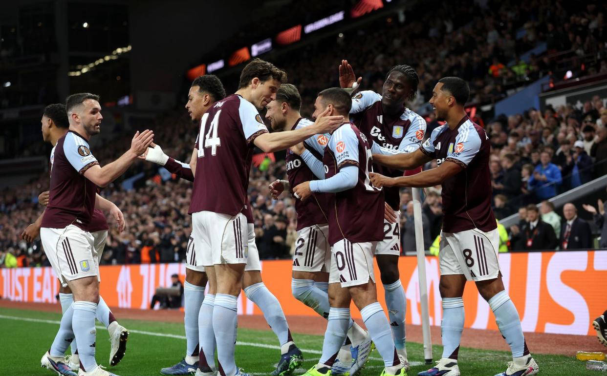 7-1大胜狂飙！英超劲旅阿斯顿维拉九连胜创辉煌，挺进欧联杯半决赛