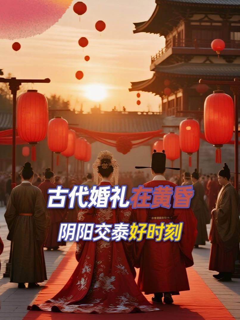 古代婚礼，为何非要在晚上办？黄昏，是阴阳交合的时刻