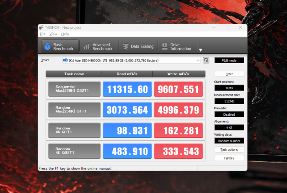 低耗疾速,笔记本扩容首选宏碁暗影骑士N8000 PCIe5.0固态硬盘！