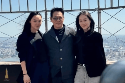 李连晒与女儿合照 坦言甲亢带来人生低谷