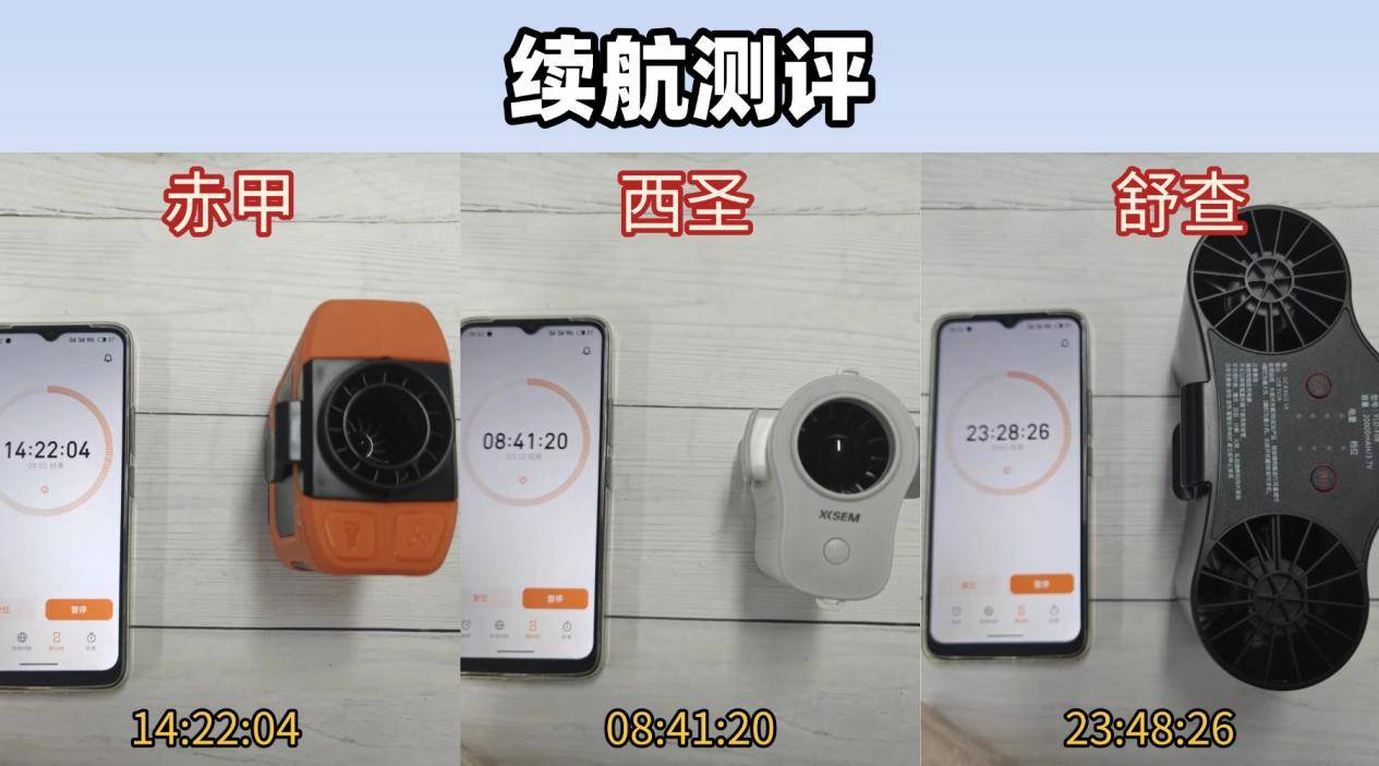 赤甲挂腰风扇怎么样？小风扇最建议买三个牌子，三大热门风扇实测对比！