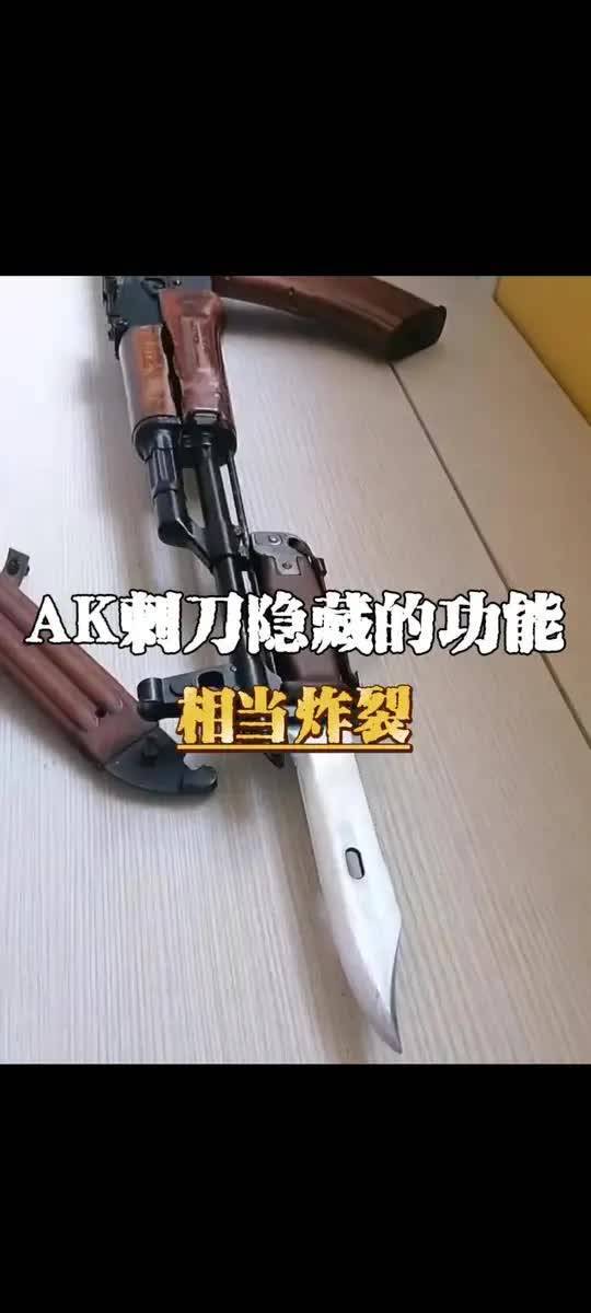 231. 苏军装备的AK刺刀绝不是拼刺那么简单