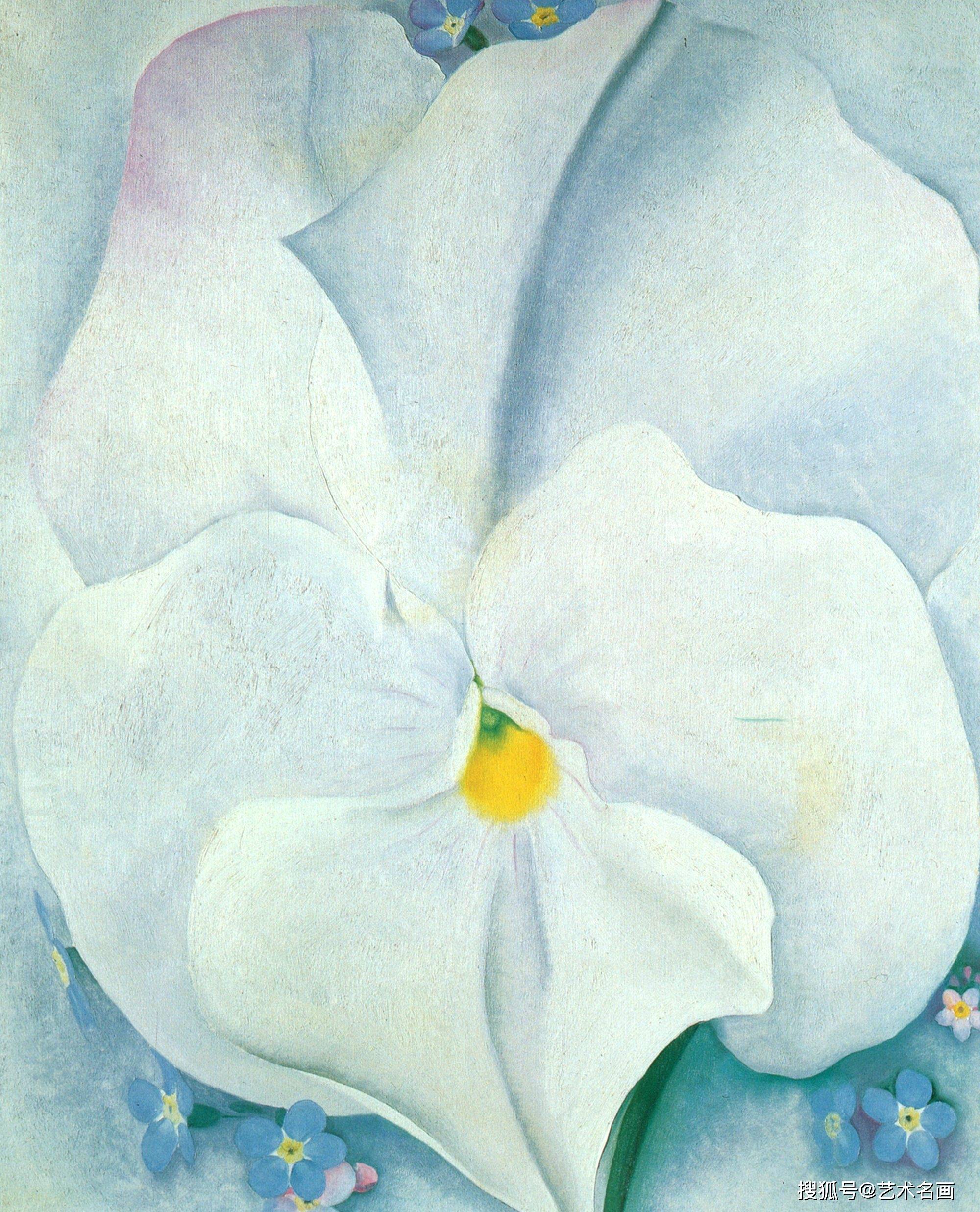 乔治亚・欧姬芙（Georgia O’Keeffe）油画作品