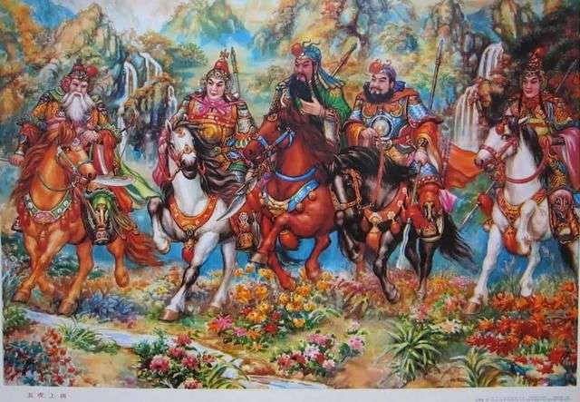 曹魏集团的五子良将,3个是降将,另外两个运气好,直接投效明主 曹魏