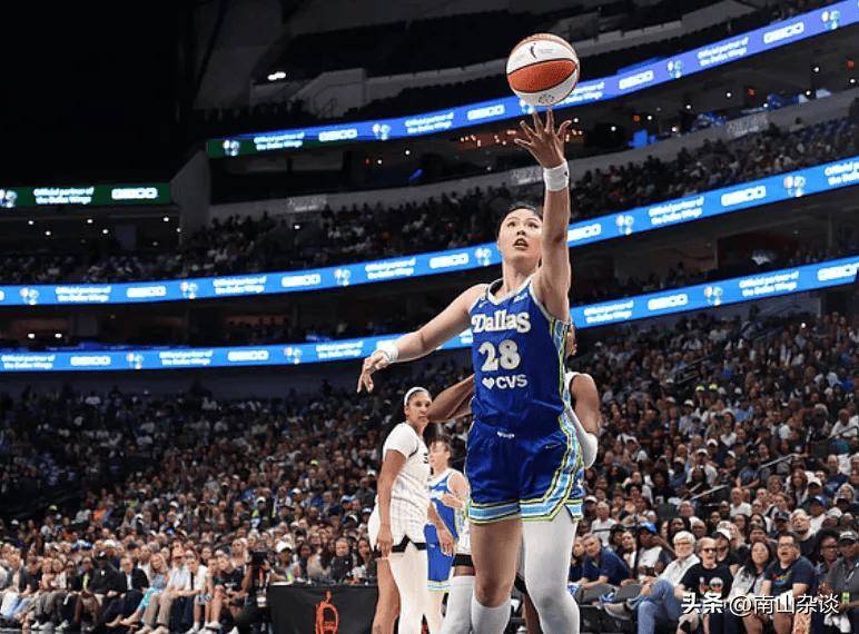 WNBA李月汝状态彻底回暖，近8场比赛得分翻一倍，命中率翻两倍！