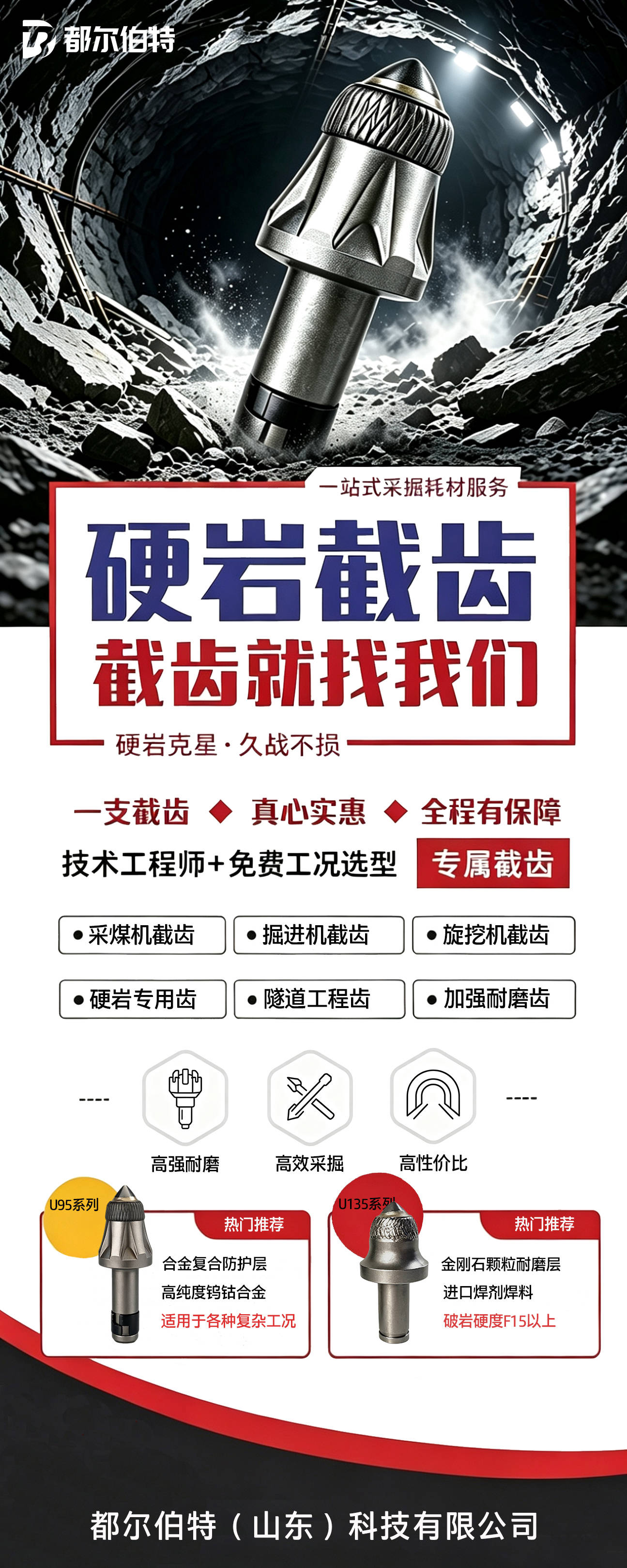 U95采煤机截齿