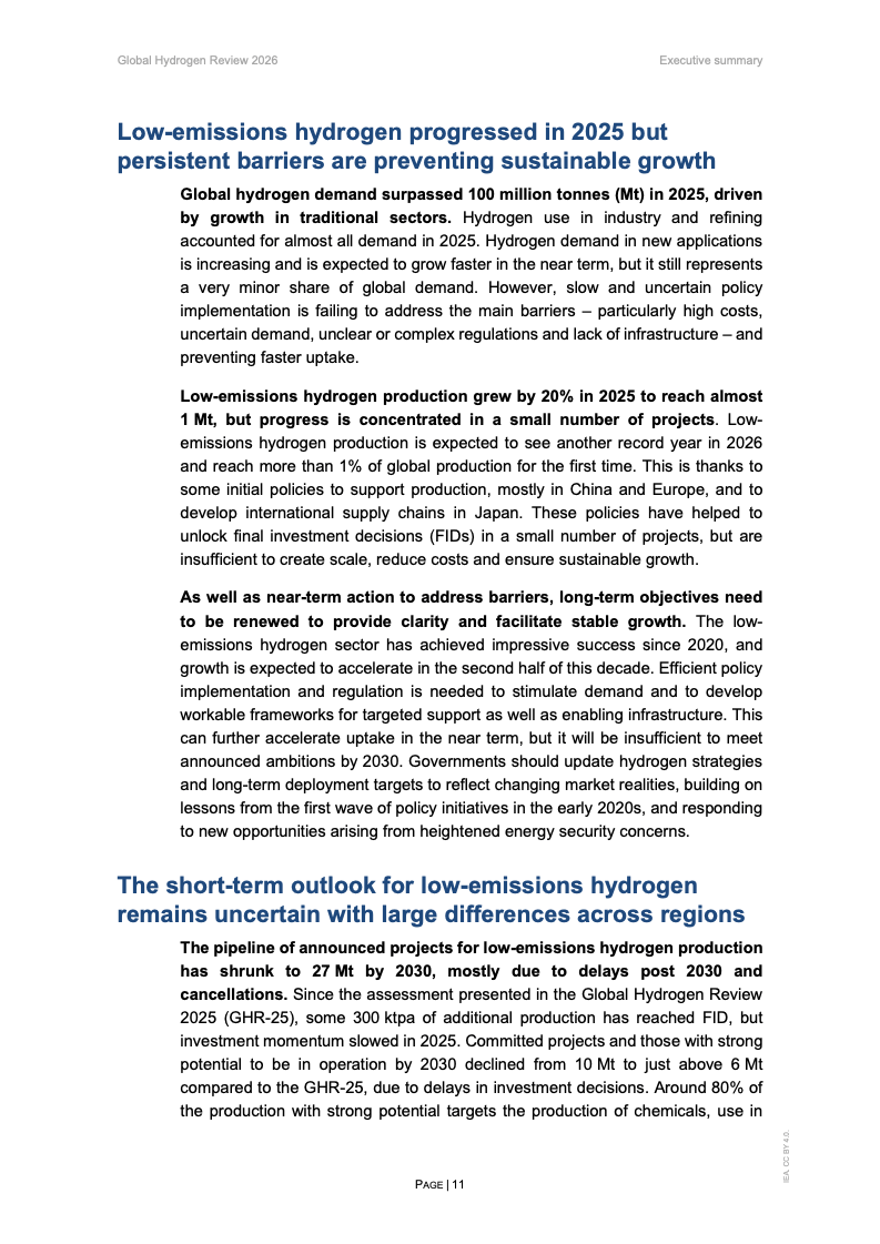 IEA:2026年全球氢能评估报告(图19) IEA:2026年全球氢能评估报告(图19)
