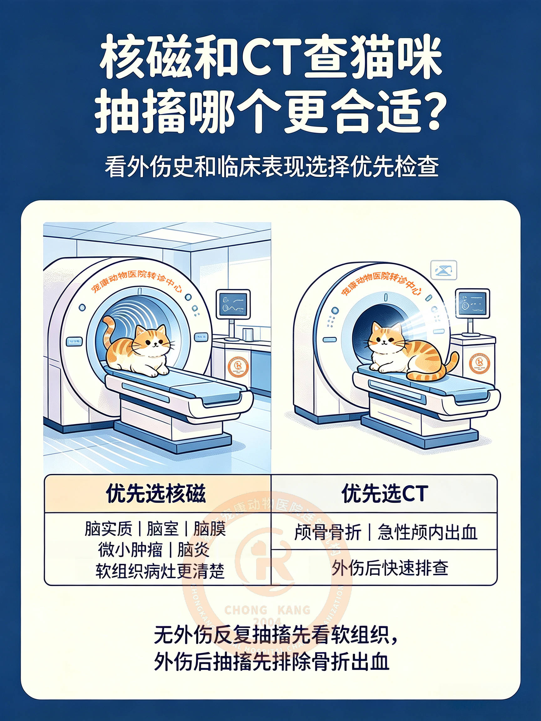 猫咪抽搐查因答疑:关于头部核磁共振的 7 个高频问题_检查_麻醉_扫描