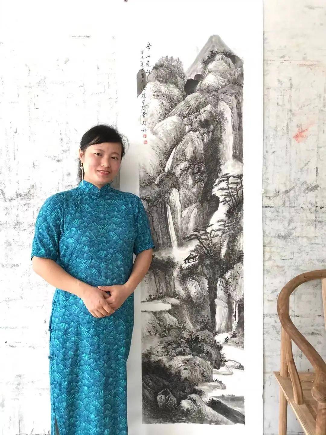 著名艺术家易林姣近期作品鉴赏