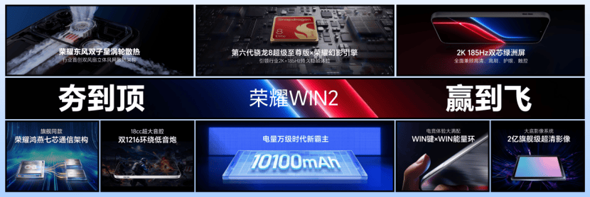 年度T0电竞夯机！荣耀WIN2全系拉满配置，游戏体验越级