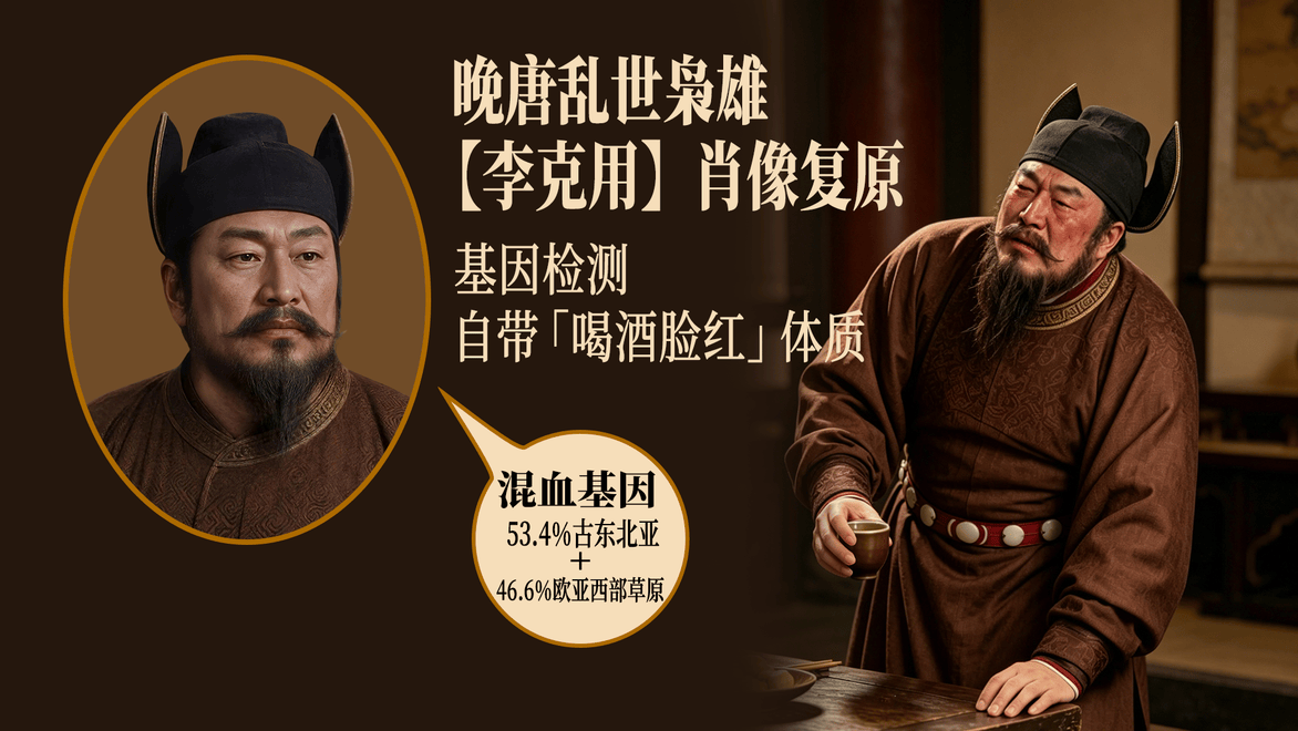 晚唐乱世枭雄李克用肖像复原