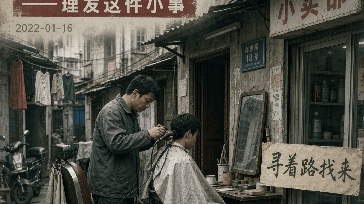上海低俗日记——理发这件小事