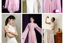 张予曦vs谢娜：同是“飘纱礼服”，清冷小白花和人间富贵花的差距