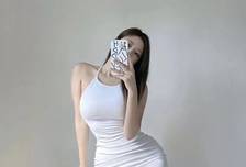 根本顶不住！网球女神！藏不住的火辣身材！