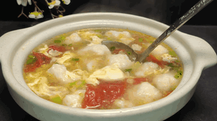 秋天就喜欢这道汤菜！随手煮一碗，鲜香开胃又滋润，满口顺滑好喝更好吃