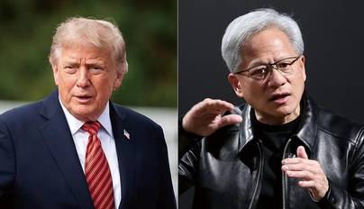 黄仁勋论坛现场接特朗普电话：不会让AI减速发生，“AI末日论”没有科学依据