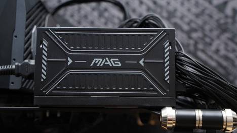 大厂金牌出品 微星MAG A850GLS PCIE5电源评测