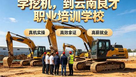 昆明挖掘机理论+实操培训费用多少
