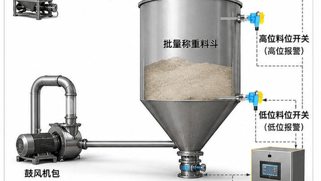 水泥装车筒仓总是高位误报？先看输送管、除尘口和料位点有没有配合好