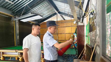 石月亮所深入辖区开展教堂安全检查工作
