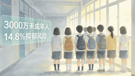 当国家把「心理异常」和近视并列：3000万孩子的心，需要一道校园防线