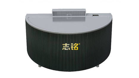 志铭半圆形铁板烧设备 20mm食品级合金钢 餐厅会所公司接待包间可用
