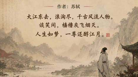 苏轼《念奴娇·赤壁怀古》——从千古豪放词中，看AI时代的创造力