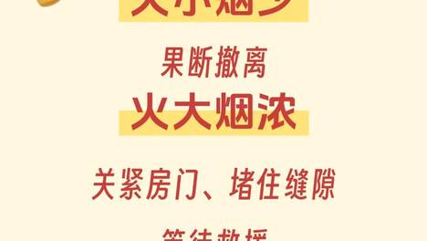 安全提示 | 你家有“逃生地图”吗？没有？现在赶紧画一张！