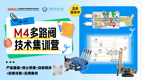 【2026.09.05~06】M4型负载敏感多路阀技术集训营 培训通知丨上海培训中心