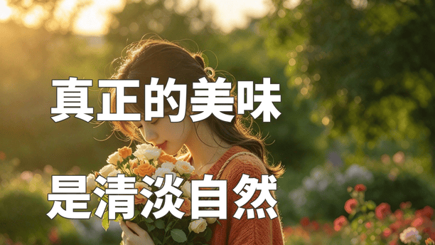 真正的美味，是清淡自然