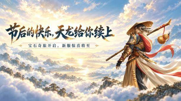 内含福利｜收假不收心，宝石奇旅助你战力飙升！还有新服神秘大奖等你