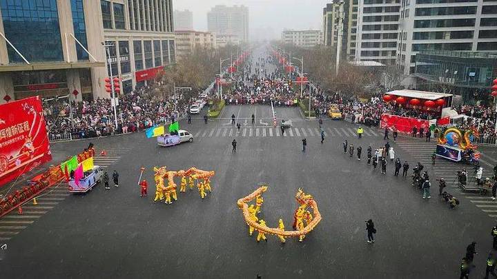 民俗社火闹新春，你觉得有意思吗？