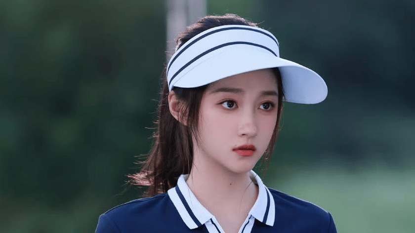 染上高尔夫的Jennie和关晓彤，好像我那个体育生学姐