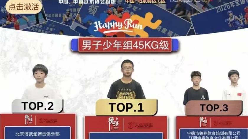 喜报｜勇夺全国冠军！廊坊奥龙搏击少年征战全国青少年武术散打俱乐部联赛载誉而归