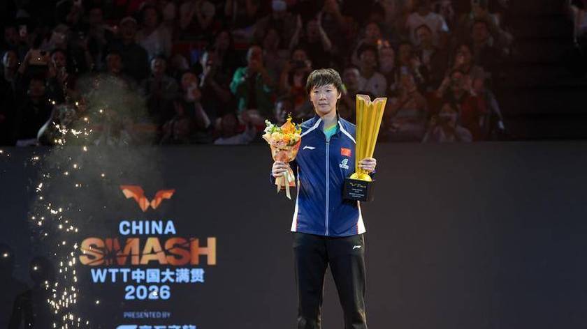 WTT中国大满贯赛 王曼昱女单夺冠