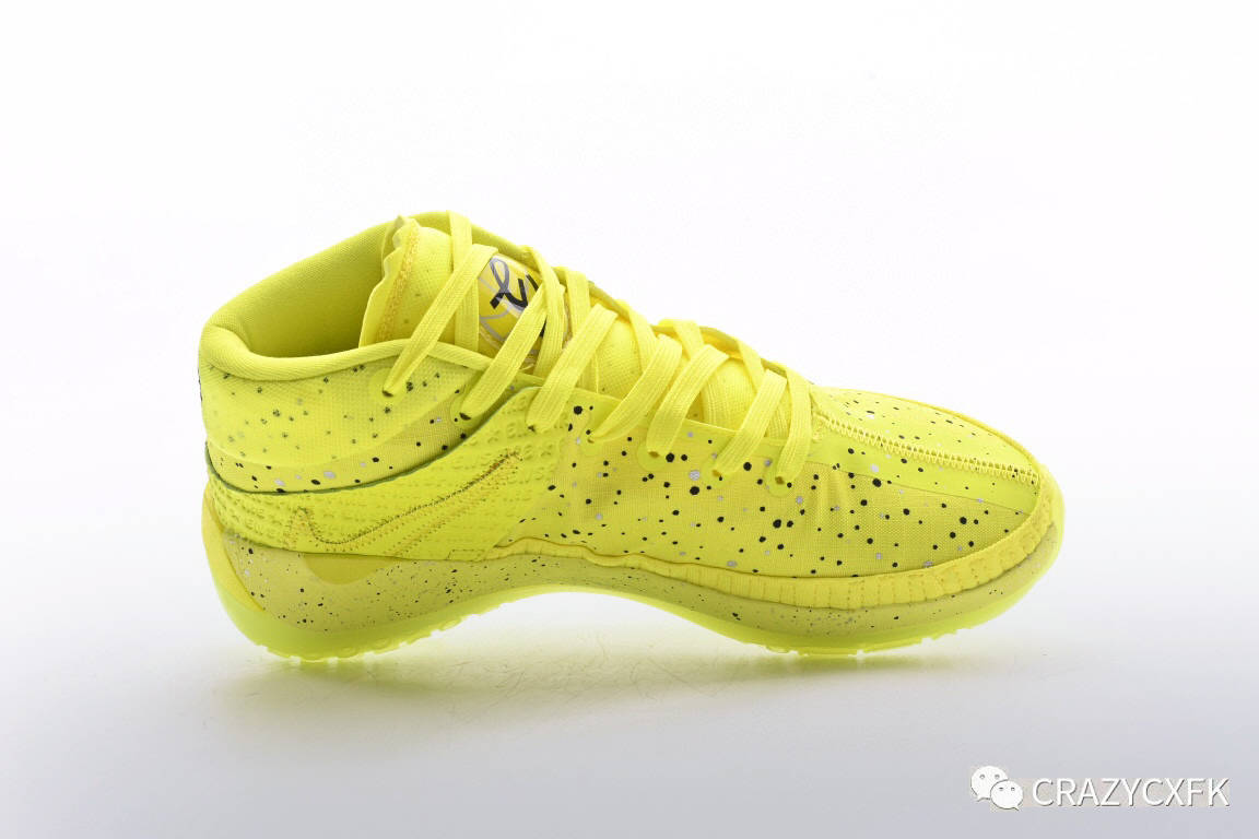 耐克nike zoom air kd12 ep 杜兰特十二代荧光绿篮球鞋