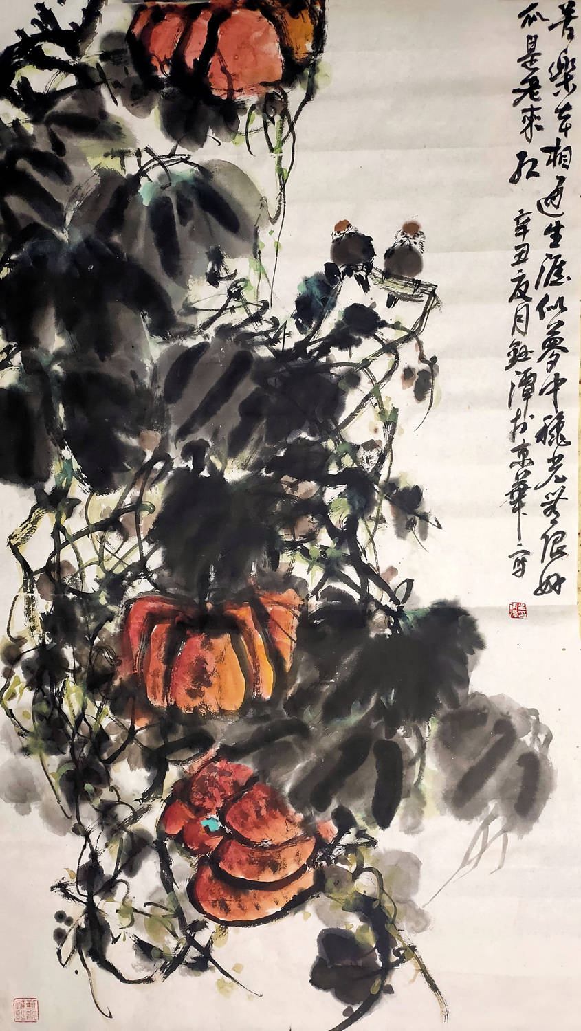 韦伟画作:笔墨间的山河与天地,意境深远-搜狐大视野-搜狐新闻