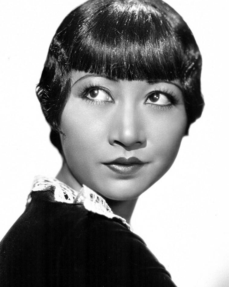 黃柳霜黃柳霜(anna may wong)可以說是好萊塢第一位華人影星,而這跟她