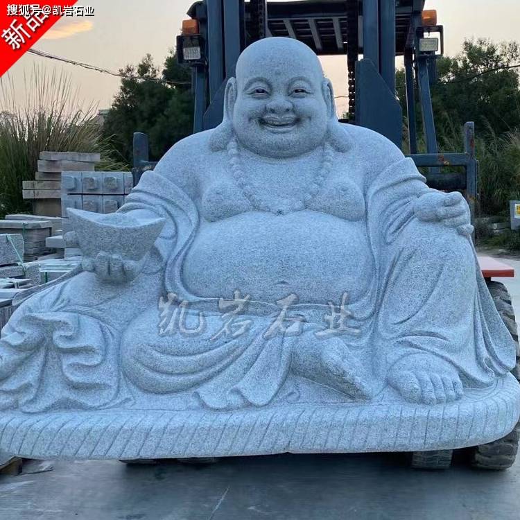 寺庙里几种常见石雕弥勒佛造型_佛教_形象_岩石