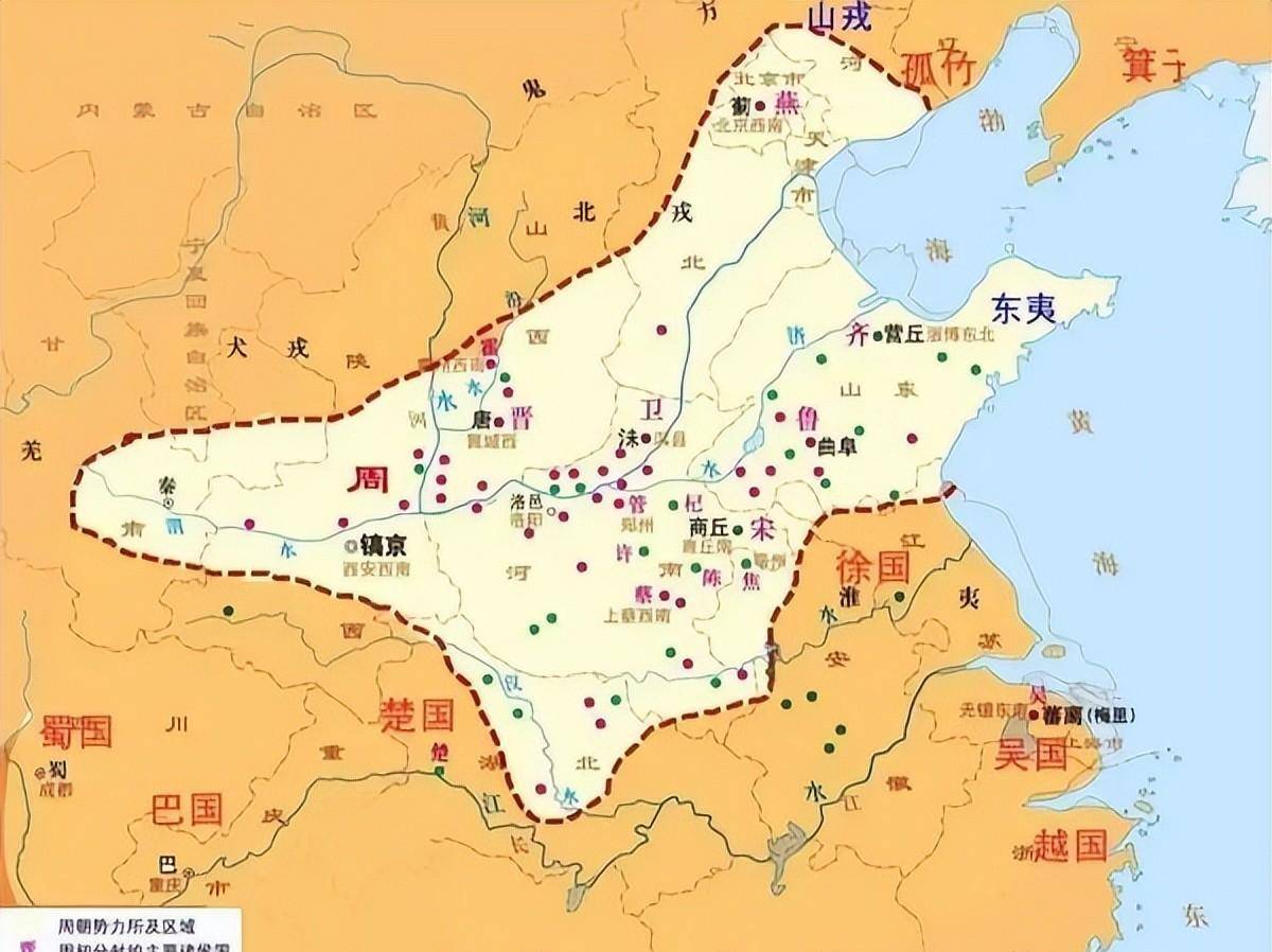 华夏部落范围图片