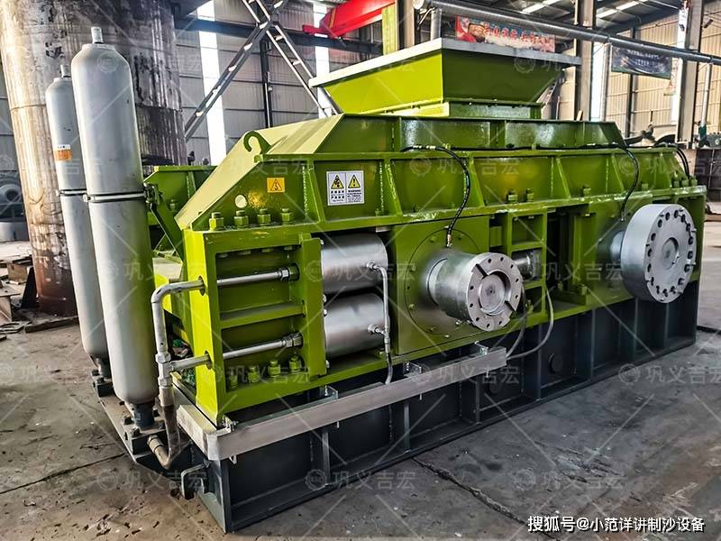 矿渣用对辊破碎机加工后效果如何？有哪些优势？