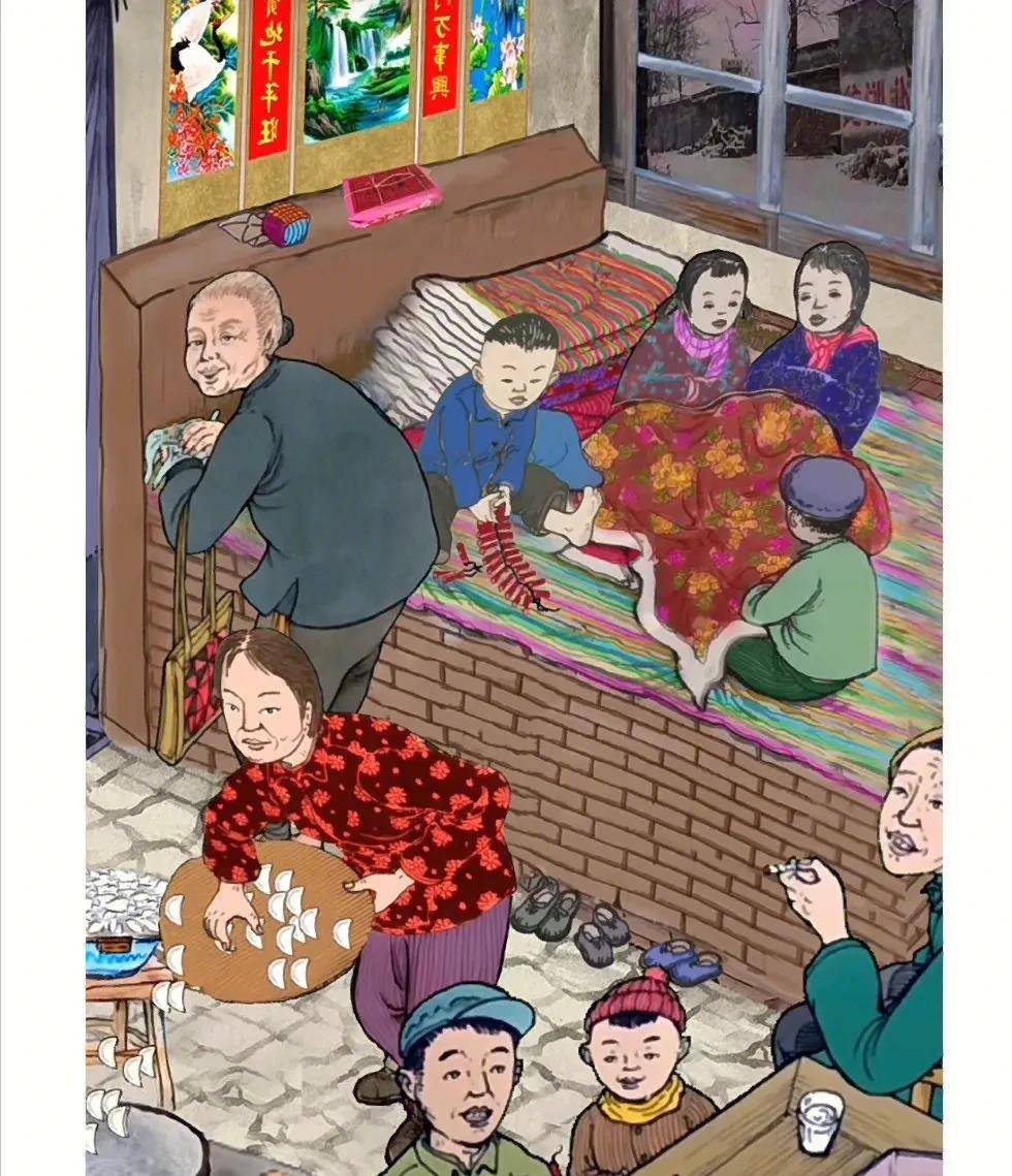 80年代的过年,其实是最有年味的,然而却再也回不到过去了_时候_对联