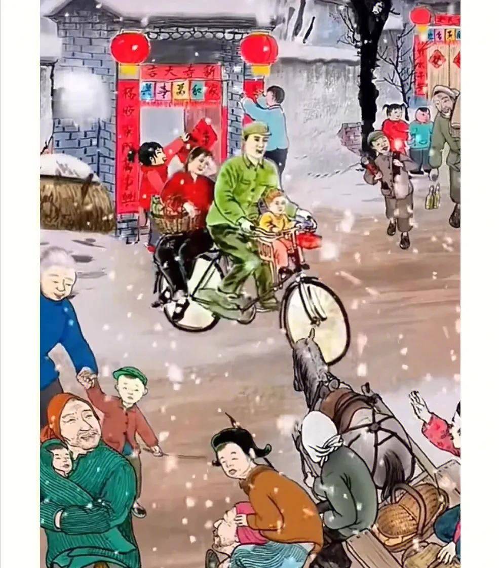 80年代的过年,其实是最有年味的,然而却再也回不到过去了_时候_对联