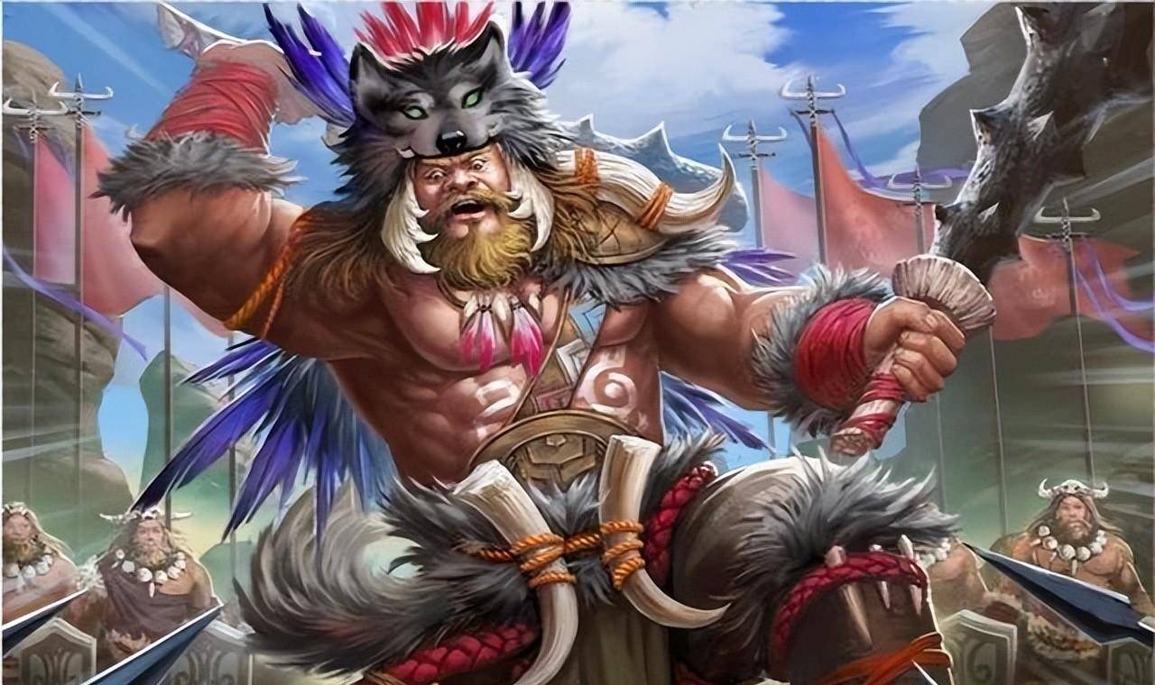 兀突骨这一人物也是很厉害的,身长丈二是什么概念,关羽身长是九尺