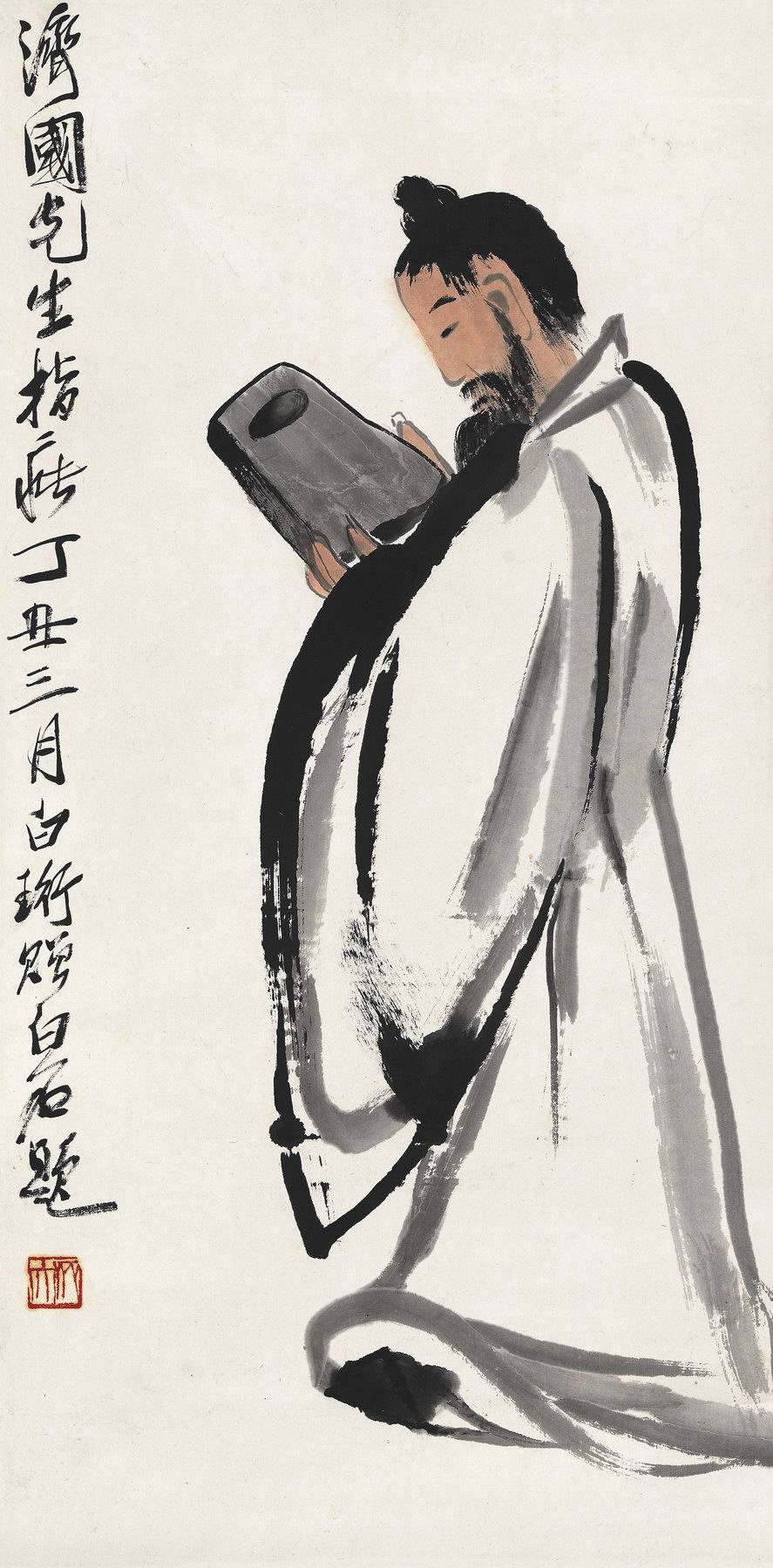 齐白石:墨香中的人生与画艺_人物画_艺术史_画作