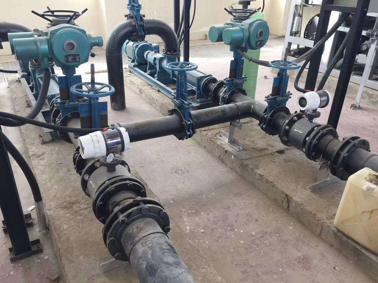 关于农业灌区取水计量电磁流量计的应用及平台对接_数据_流体_进行