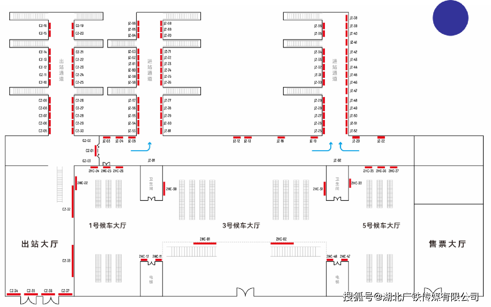 泉州站高铁灯箱广告-候车出站通道口广告案例