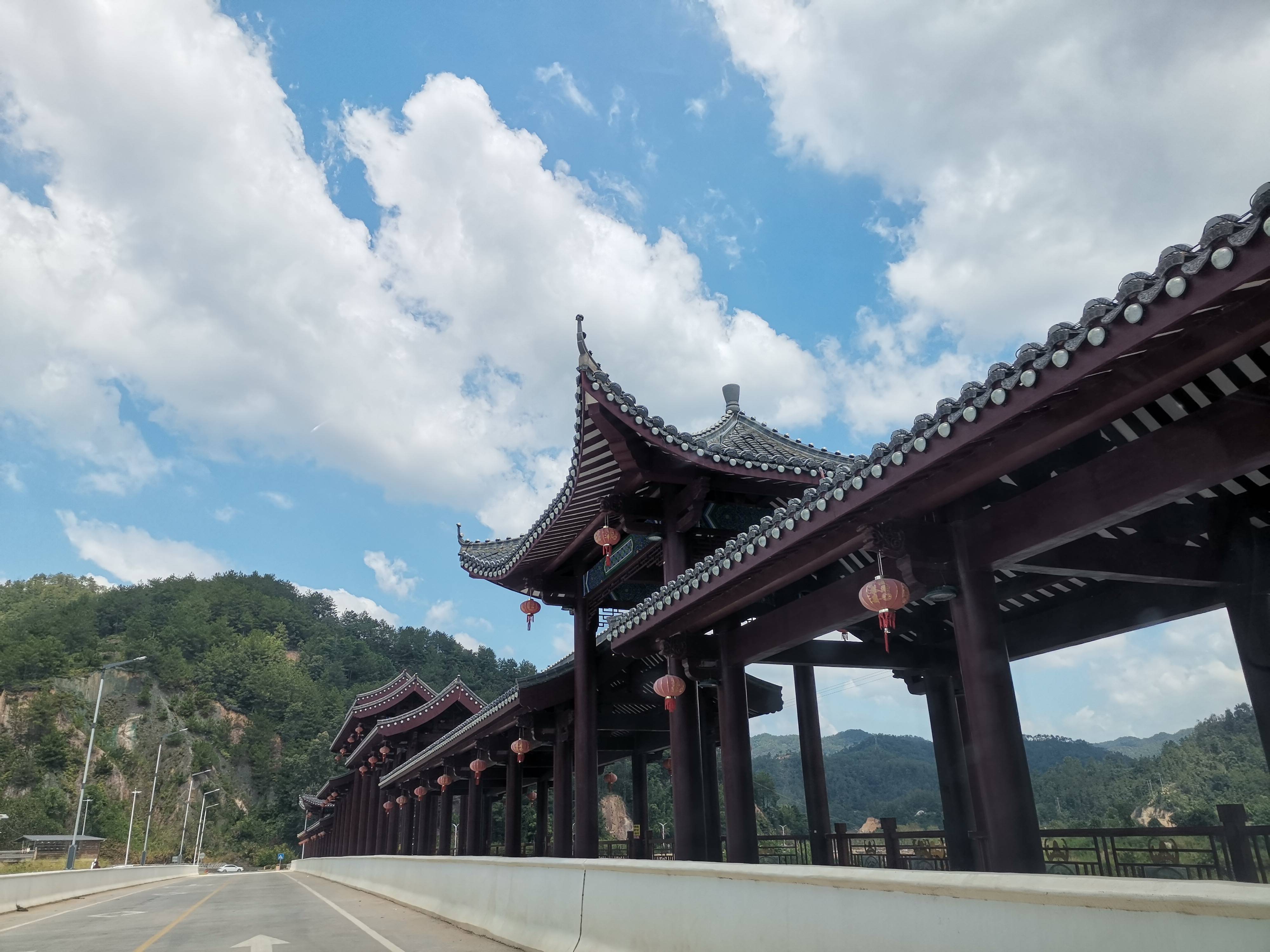 毓寿桥:牵起磊英阁层层堆积的厚厚光阴_邱汉章_七律_大埔