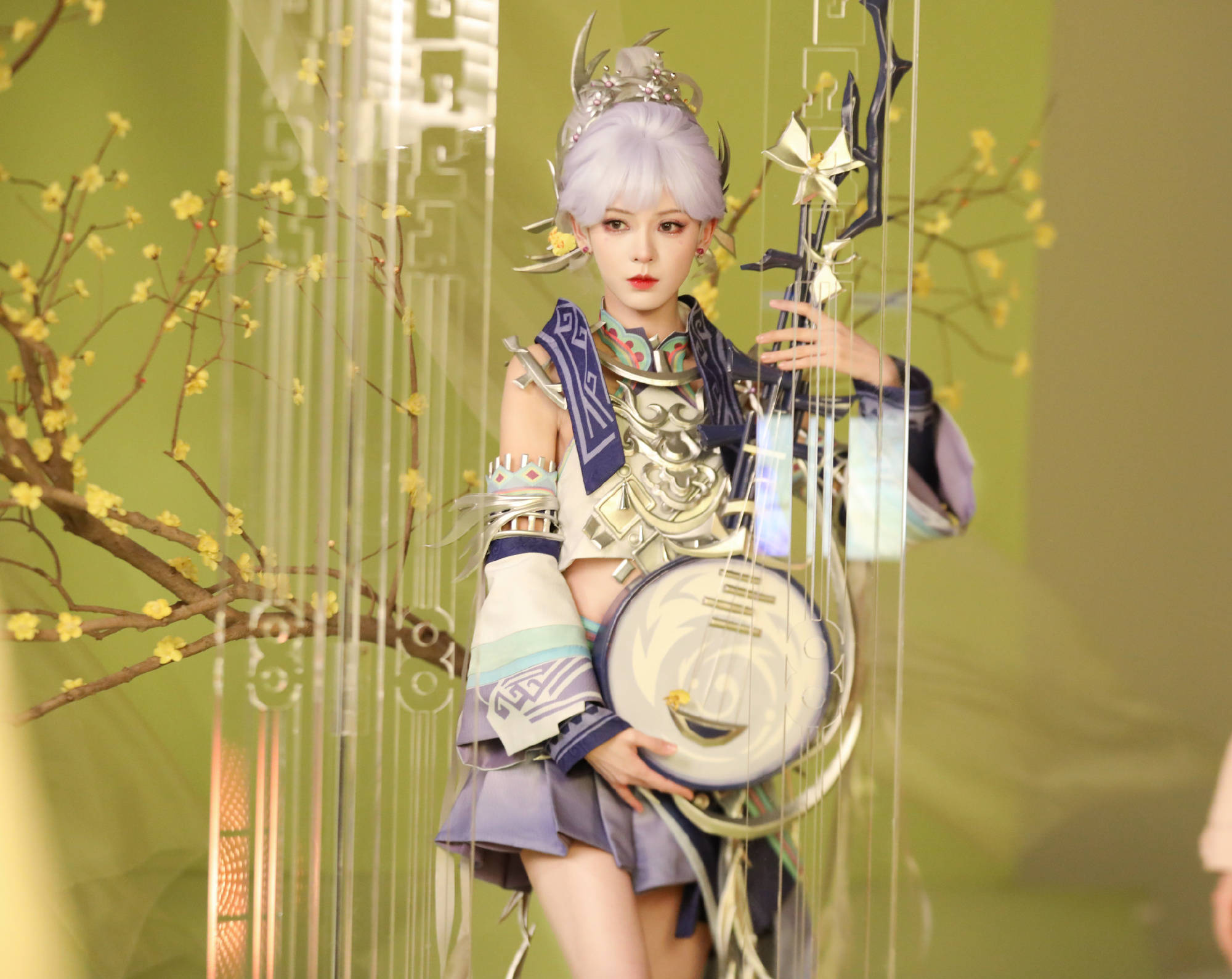 张予曦cos杨玉环造型太惊艳！美得像画中仙女-搜狐大视野-搜狐新闻