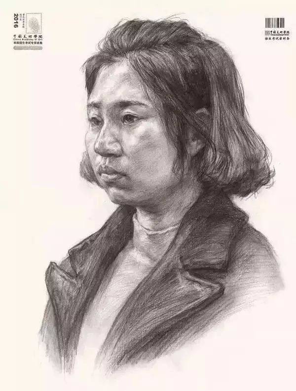 美术艺考 | 素描头像正侧面的一些知识点_关联_面部_体形